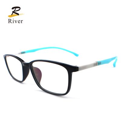 China For Optical Glass Designer Wooden Blue Light 23272 Blocking TR Optical Glasses Frames For Eyewear Glasses for sale