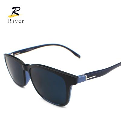 China Popular New Design Fashion Sunglasses Hot Selling Clip On Glass Sunglass for sale