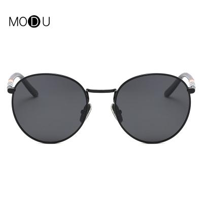 China New large metal anti-blue light frame goods female polarization sunglasses European and American foreign trade trend fashion UV400 sunglasses wholesale for sale