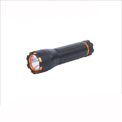 China High Power Rubber Injection LED Flashlight Camping Tactical Torch for sale