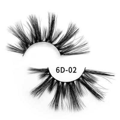 China Hot Selling Fluffy Makeup 5d 3d Mink False Eyelashes Thick New Product Colorful Wholesale Lashes for sale