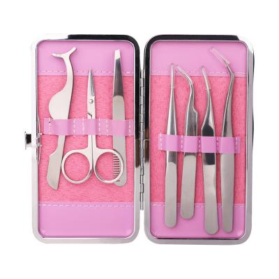 China Wholesale Stainless Steel Customized Bulk Good Quality Price Curler Eyelash Four Pieces Set Lash Curler Eyelash Tweezers for sale