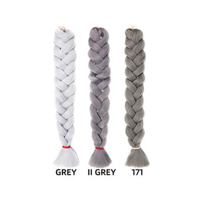 China Contract Expression Ombre 41inch 165g Prestretched Jumbo Braiding Hair For Crochet Braid Hair Wholesale Synthetic Braiding Extensions for sale