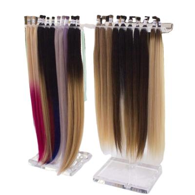 China Acrylic Hair Extension Tools Hair Display Case 300x110mm for sale