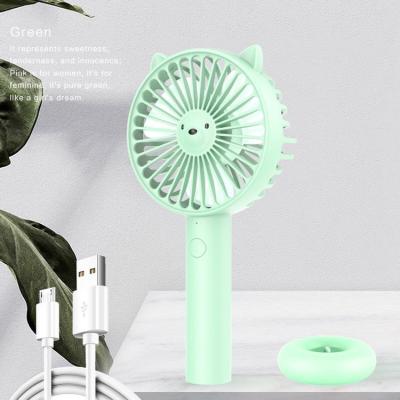 China Wholesale Dormitory Desktop Quiet USB Cooling Portable Portable Rechargeable Handheld Fan for sale