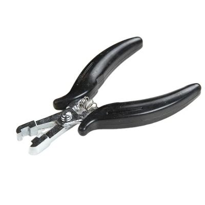 China Factory Direct Selling Plastic Handle + Metal Handle Wig Hair Extension Tool Stainless Steel Hair Extension Clips for sale