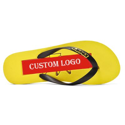 China Trend Logo Wholesale Men Women Custom Made S Flip Flops Slippers Fashion Fashion Trend for sale