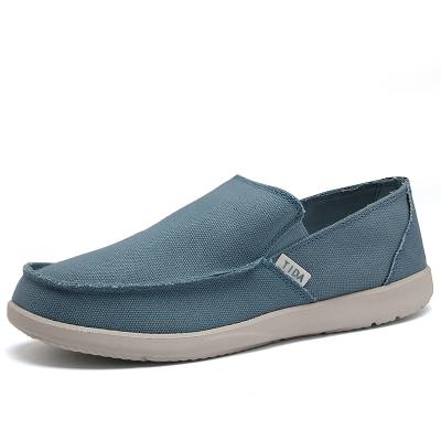 China Fashion Trend Hot Selling Loafers High Quality Causal Canvas Boat Shoes For Men for sale