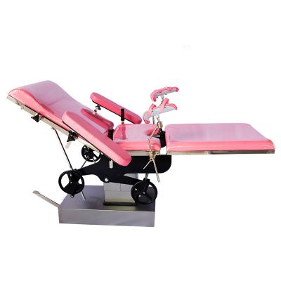 China Metal High Performance Gynecology Operation Table Obstetric Bed for sale