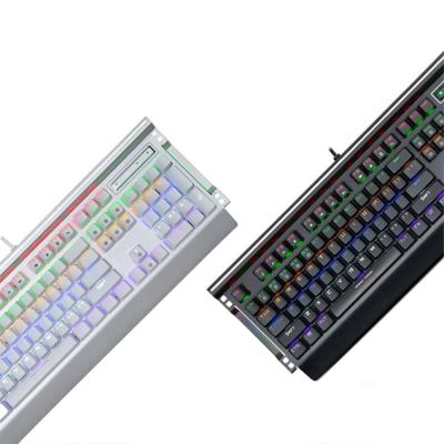 China Gaming Games Touch RGB Mechanical Feeling Optical Keyboard Wired Mechanical Keyboard Gamer Computer Keyboard for sale