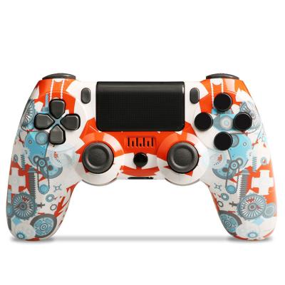 China VIB MOTOR Gamepad Wireless For PS4 Radio Blue Tooth Gamepad 4th Generation Game Controllers With Light Bar for sale