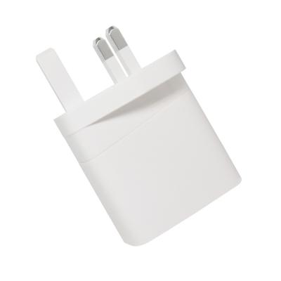 China Mobile Phone Manufacturer 2 Port USB C Mobile Phone Charger Palladium Fast Wall Charger for sale