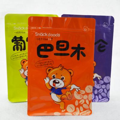 China Shock Resistance Resealable Smell Proof Bags Stand Up Ziplock Mylar Bags Snacks Vacuum Mylar Tote Bag With Printing for sale