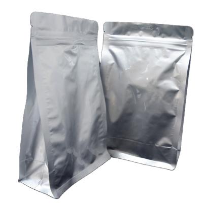 China Vacuum Zip Lock With Food Grade Aluminum Foil Bag Vacuum Metallized Zip Lock Foil Vacuum Packing Bag for sale