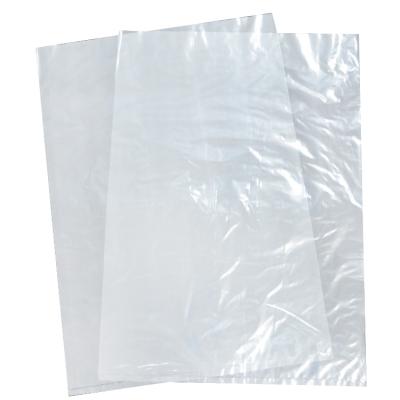 China Shock Resistance Recycling LDPE PE Clear Flat Transparent Food Plastic Packaging Bag Heat Seal Poly Food Packaging Bag For Fish for sale