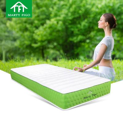 China Full Queen Mattress School Student 3 Zone Pocket Coil Bedroom Coil Spring Mattress Cooling Compressed Bed Twin Large Pack In A Box for sale