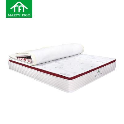 China Double Queen Star Latex Zone Pocket Spring 180*200 Bed Mattress Hotel Coil Memory Foam King Cooling Luxury Natural Soft Mattress 5/6/7 for sale