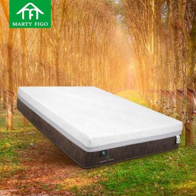 China High Density Orthopedic Latex Bed Cooling Mattress 30cm Size Pocket Superior Royal Luxury Rubber Spring High Density Natural Rubber Mattress for sale