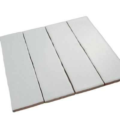 China Vitagres Sale Discount Price 75x300mm Modern Whole White Rustic Matte Wall Tile for sale