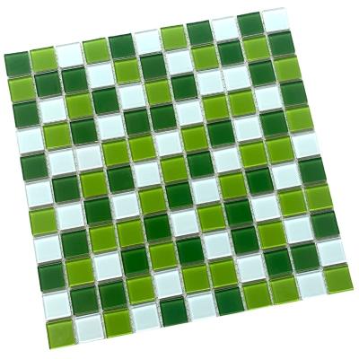 China Vitagres Modern Crystal Glass Interior Wall Floor Pool Mosaic Tile Swimming Pool Tile for sale