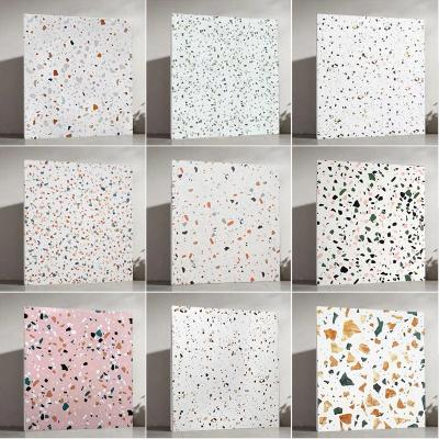 China High Quality Glazed Metal Tiles Vitagres Terrazzo 60x60 600x1200 Porcelain Polished Large Large Slab Ceramic Terrazzo Floor Tile for sale