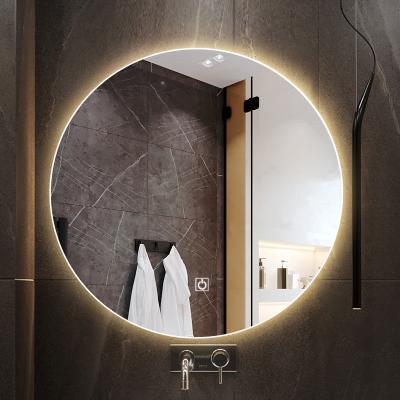 China Vitagres Anti Fog Magnifying Bathroom Mirror With LED Hotel Mirror Wall Mounted Bath Smart Led Aluminum Mirror for sale