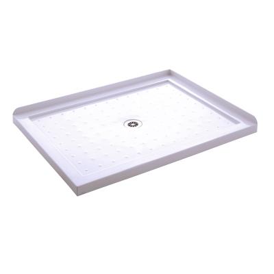 China Warm to touch easy to clean hign gloss finish Sally Acrylic Shower Tray Base Filter Wholesale Shower Pan Non-Slip Shower Tray Sample from CUPC Bathroom Spain for sale