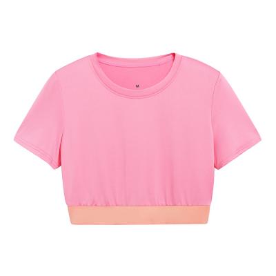 China Quick-Drying Comfortable Reliable Fabric Quality Ladies Breathable Breathable Tops for sale