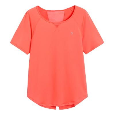 China SANQIANG A's simple women's home tops short-sleeved colorful loose breathable life and orderly for sale