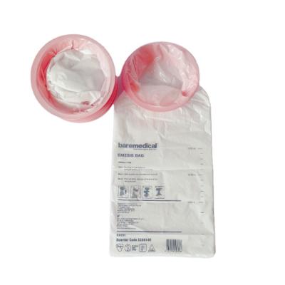 China Disposable Custom Medical Plastic Leakproof Bags Medical Hospital Emesis Vomit Bags For Travel Motion Sickness 1000ml for sale