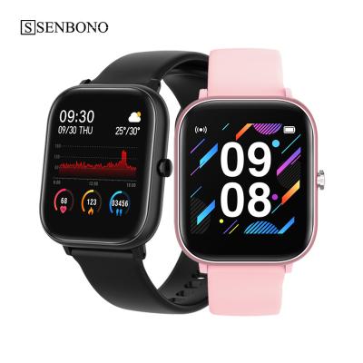 China SENBONO P20 Touch Screen Smart Watch Men Sport Clock Fitness Track Support Heart Rate Sleep Monitor Women Smartwatch for sale