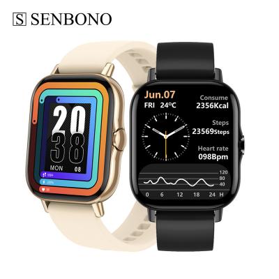 China SENBONO DT94 Touch Screen Men Women Sports IP68 ECG Fitness Tracker Waterproof Clock Smartwatch For IOS Android Smart Watch for sale