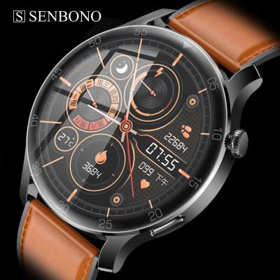 China SENBONO MAX2 Touch Screen Women Smartwatch Dropshipping Smart Watch 2021 Men IP68 Waterproof 24 Sports Modes Fitness Wristbands For IOS Android for sale