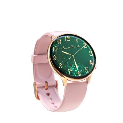 China SENBONO 2021 Touch Screen New1.28 Inch Body Temperature Monitoring Smart Watch QS06 Women IP67 Waterproof Sport Around Smartwatch Watches for sale