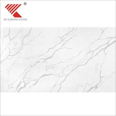 China Modern White Calacatta Quartz Sale By Artificial Stone Exporters In China for sale