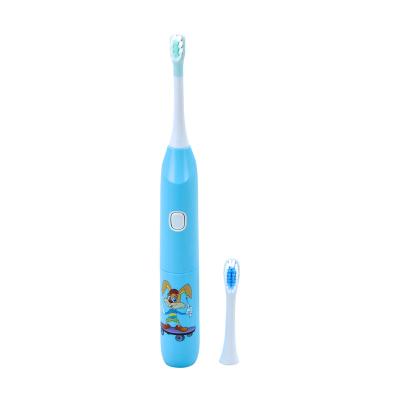 China Smart Battery Operated 360 Degree Multifunctional Teeth Whitening Portable Electric Silicone Toothbrush Children for sale