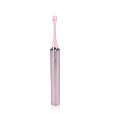 China OEM Non-Slip Eco-friendly Wholesale Design Metal Dupont Stiffens Rechargeable Battery Sonic Toothbrush for sale