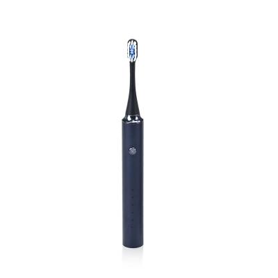 China Hot Sale OEM Factory Price Stainless Steel Lithum Battery Soft Housing Ultrasonic Toothbrush for sale