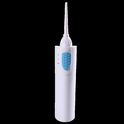 China Handheld portable oral irrigator with battery, high pressure flosser, dental water jet for sale