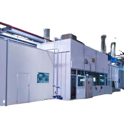 China Industrial low price electrostatic automatic high efficiency jet powder spray painting machine robot small price electric airless coating line for sale