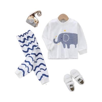 China Smart Casual Cotton High Quality Cheap Baby Clothing Set Unisex Cute Cartoon Animal Newborn Baby Knitted Sweater & Pant 2pc Set for sale