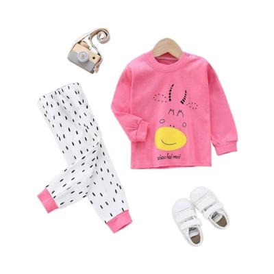 China Smart Casual Children's underwear pajamas 2 sets of family clothing wholesale for sale