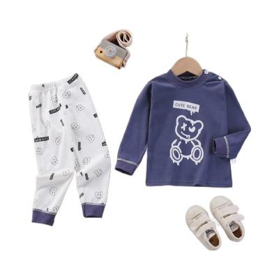 China Smart Casual New cotton children's Spring and autumn pajamas for boys and girls home outfit for sale