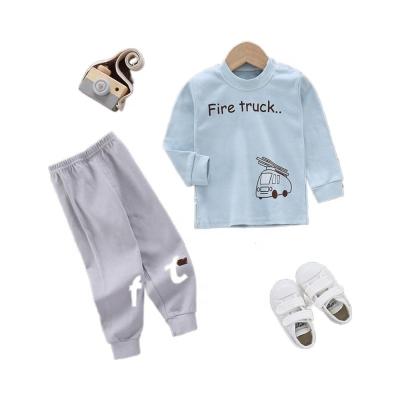 China Smart Casual Hot selling children's clothing spring and autumn warm home clothes cartoon children pajamas for sale