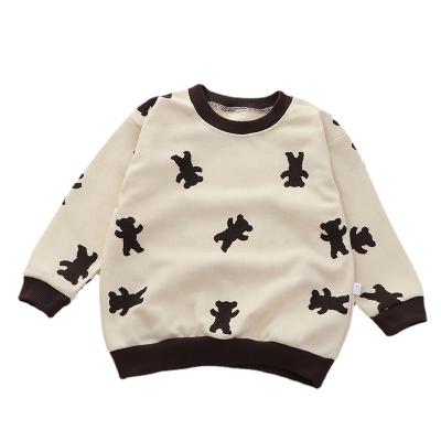 China Smart Casual Spring children's hoodie boys' top girls' casual long-sleeved T-shirt for sale