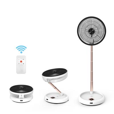 China Amazon Success MF01 Remote Electric Height Adjustable Extendable Folding Stand Fan for sale