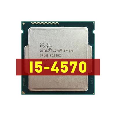 China Desktop Core i5-4570 i5 4570 3.2 GHz Quad-core CPU Processor 6M 84W LGA 1150 Support H81 B85 Motherboard for sale