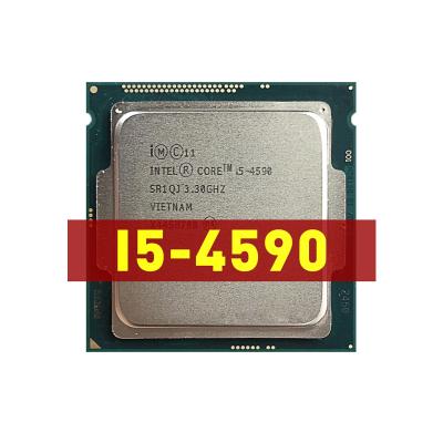 China Desktop Core i5-4590 i5 4590 3.3 GHz Quad-core CPU Processor 6M 84W LGA 1150 Support H81 B85 Motherboard for sale