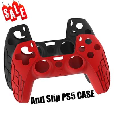 China PS5 Controller Non-slip Shell For Playstation 5 Gamepad Case Cover Skin Cover Silicone Non-slip Soft Accessories for sale