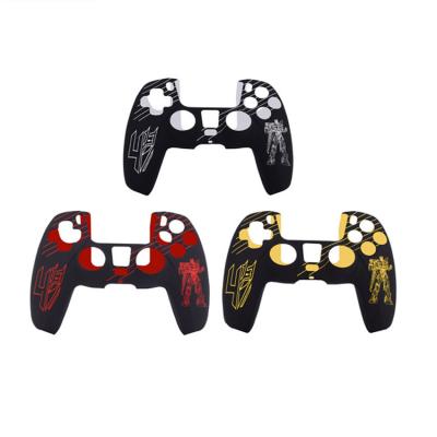 China Non-slip PS5 Games Console Controller Control Shell For Sony Playstation 5 Gamepad Case Cover Protective Skin Stickers Accessories PS5 for sale